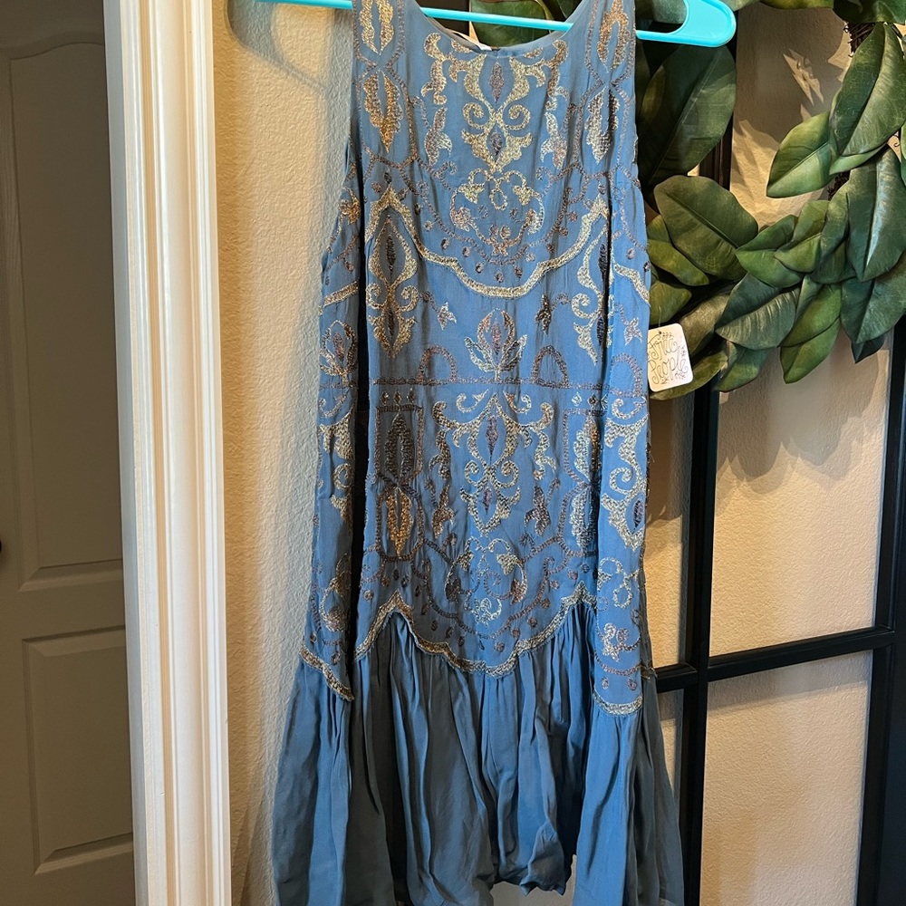 Free People Embroidered Dress